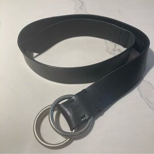 GAP Sz S  Leather Double Loop Buckle Belt